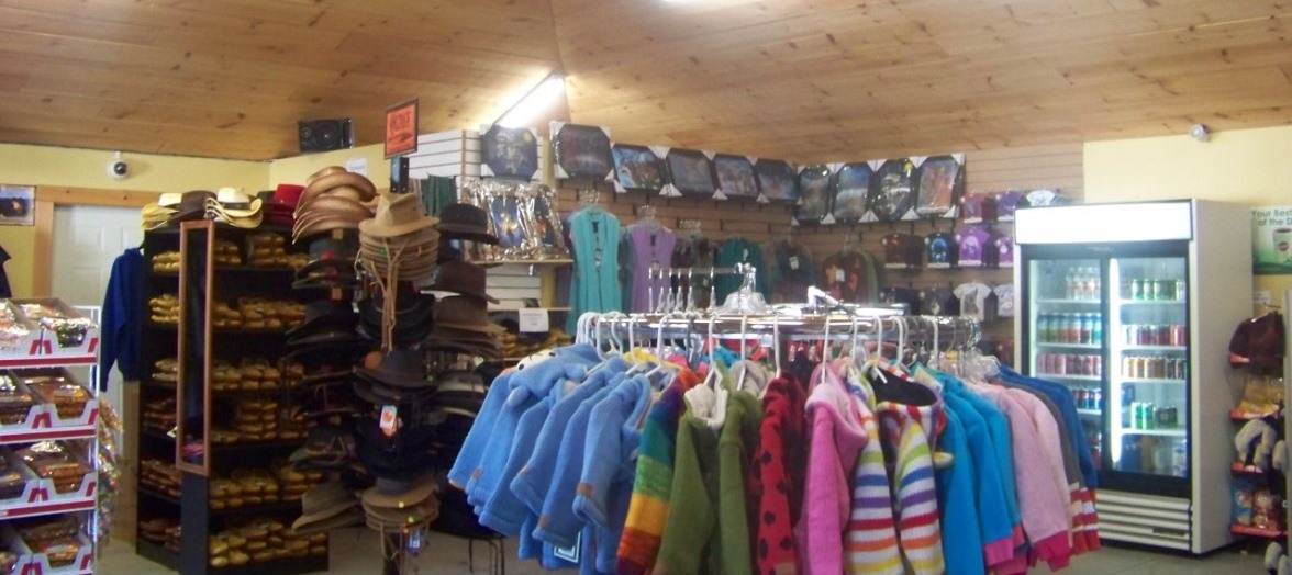 Wahta Station Store Inside View